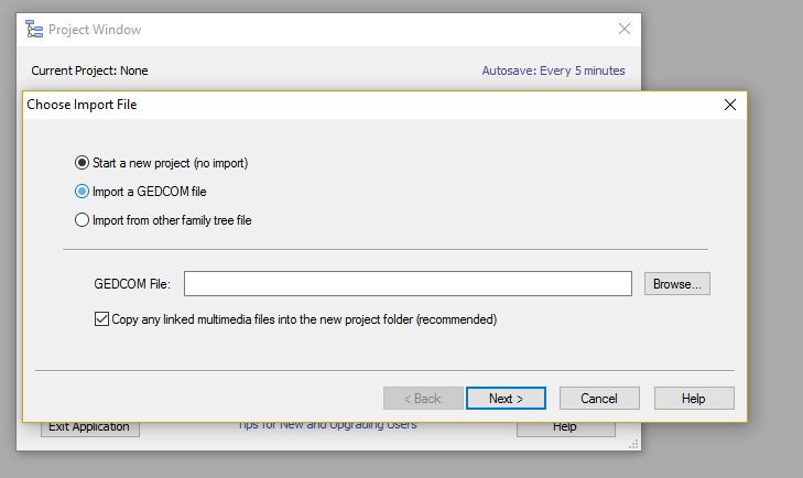 Family Historian – Software for the Genealogist